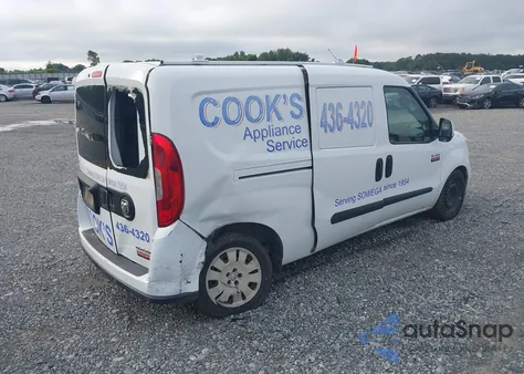 2016 Ram Promaster City Tradesman Slt z USA, uszkodzony, nr VIN ZFBERFBTXG6B60261